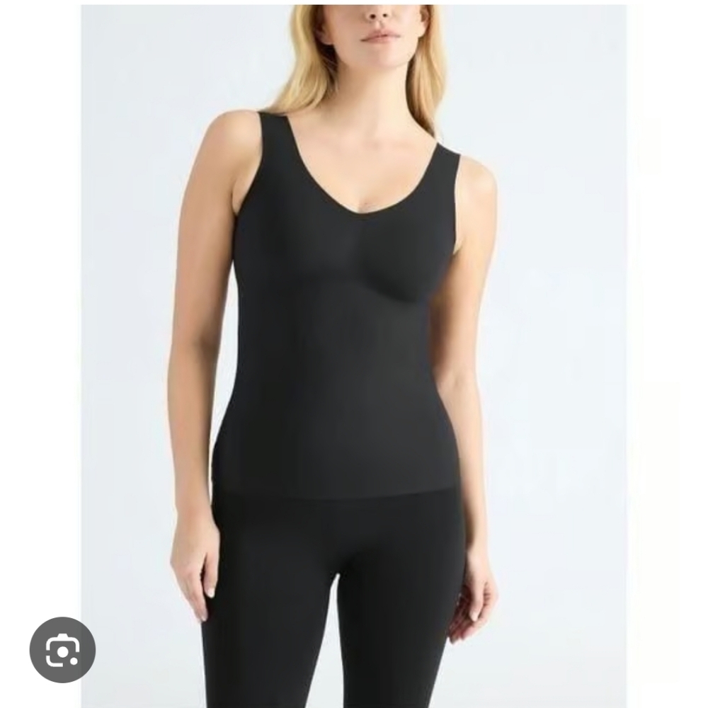 Knix Luxelift Smoothing Wireless Tank Top Bra Black Size XL
